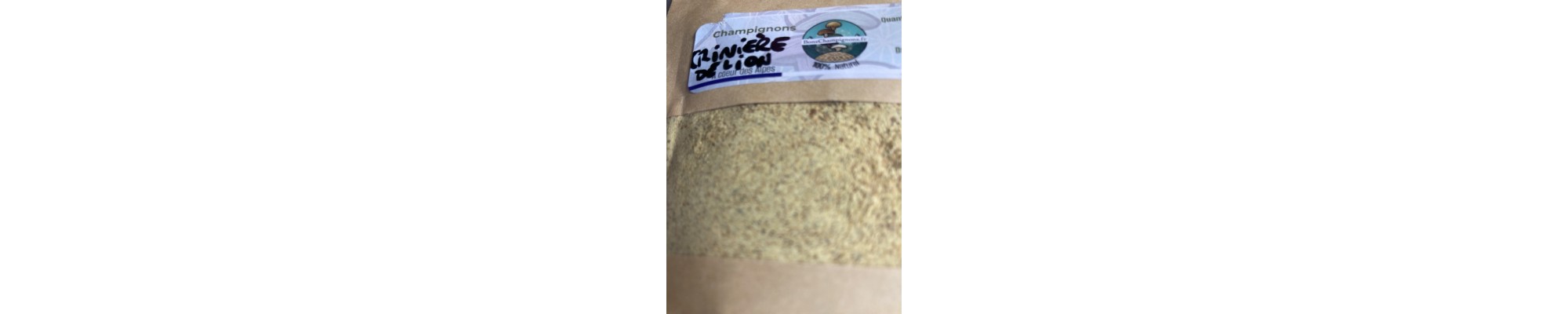 CHAMPIGNONS SECHES ET EN POUDRE